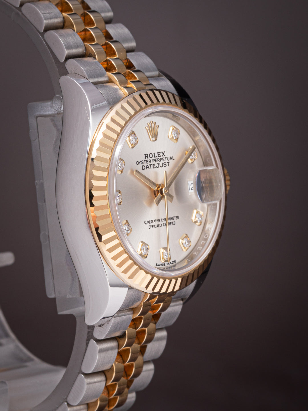 Rolex Stainless Steel and 18k Yellow Gold Women's Datejust (279173)