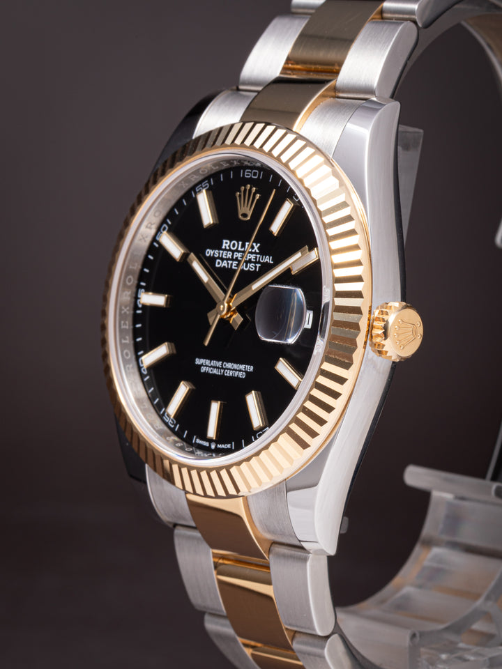 Rolex Stainless Steel and 18k Yellow Gold Datejust 41 (126333)