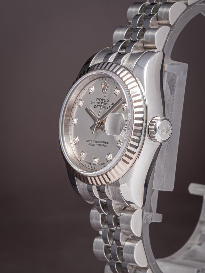 Rolex Stainless Steel Women's Datejust (179174)