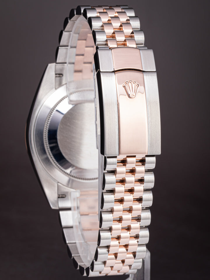 Rolex Stainless Steel and 18k Rose Gold Datejust 41 (126331)