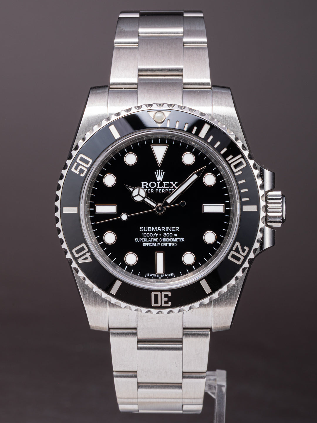 Rolex Stainless Steel Oyster Perpetual Submariner (114060)