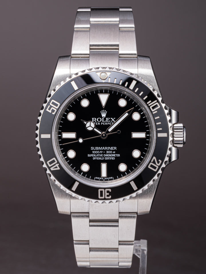 Rolex Stainless Steel Oyster Perpetual Submariner (114060)