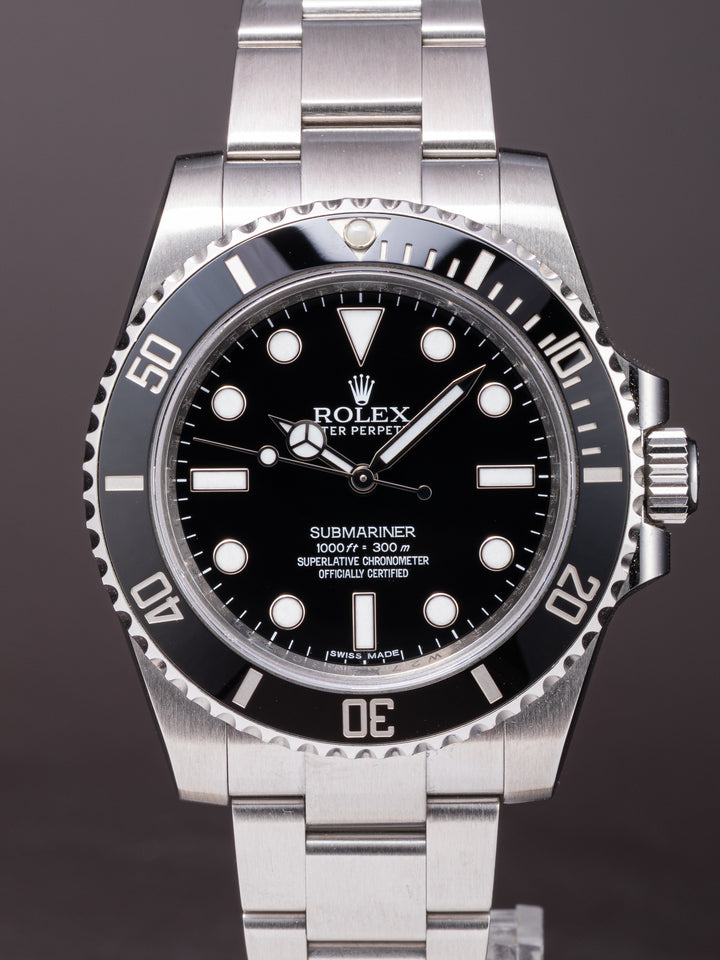 Rolex Stainless Steel Oyster Perpetual Submariner (114060)