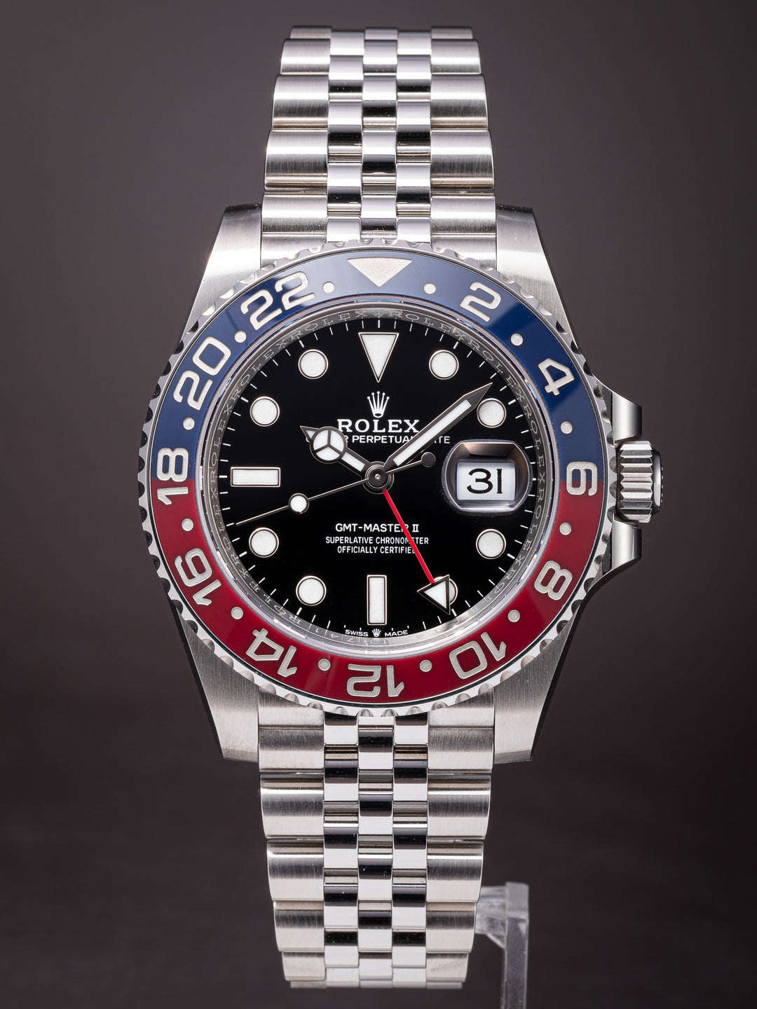 Rolex Stainless Steel GMT-Master II (126710BLRO)