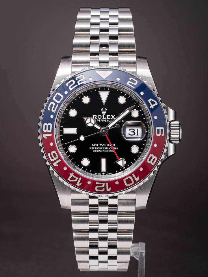 Rolex Stainless Steel GMT-Master II (126710BLRO)