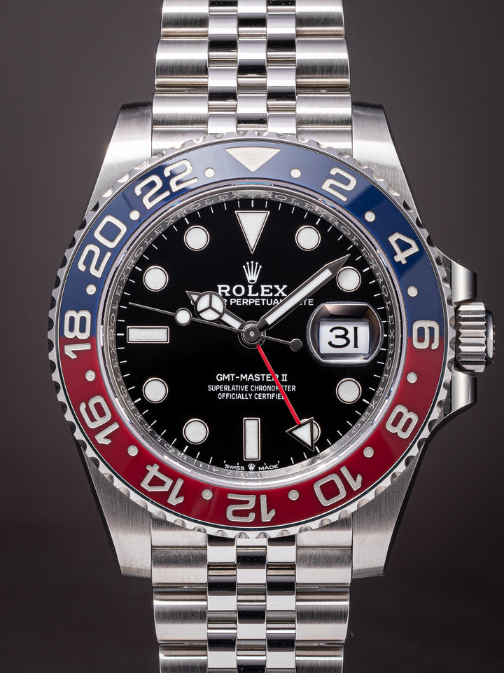 Rolex Stainless Steel GMT-Master II (126710BLRO)