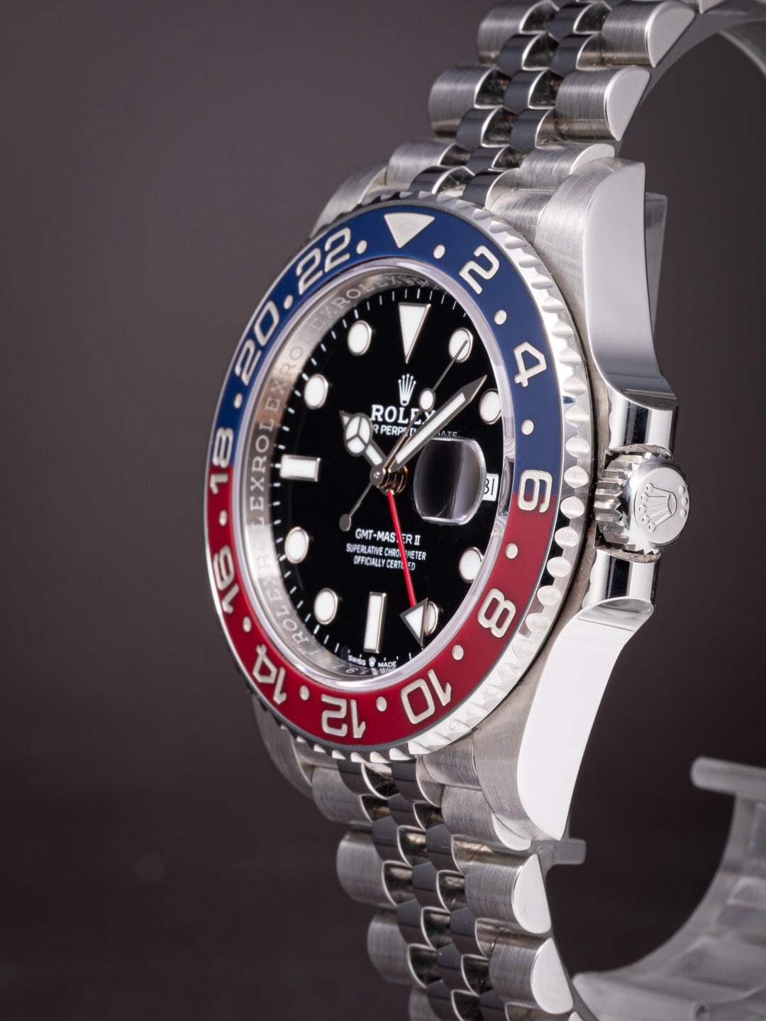 Rolex Stainless Steel GMT-Master II (126710BLRO)
