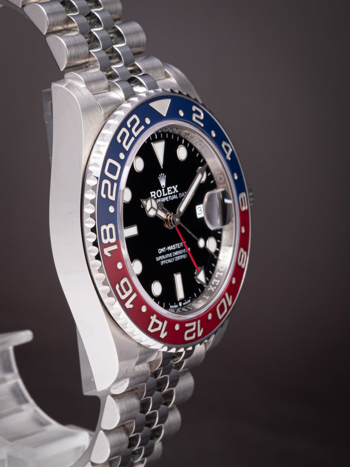 Rolex Stainless Steel GMT-Master II (126710BLRO)