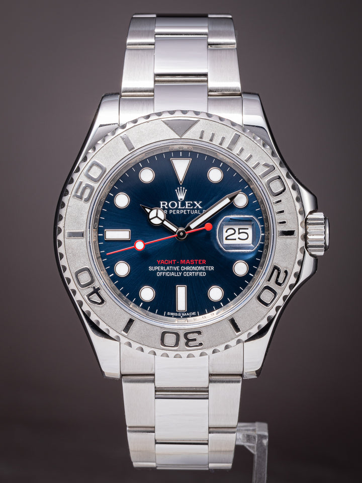 Rolex Stainless Steel and Platinum Yacht-Master (116622)