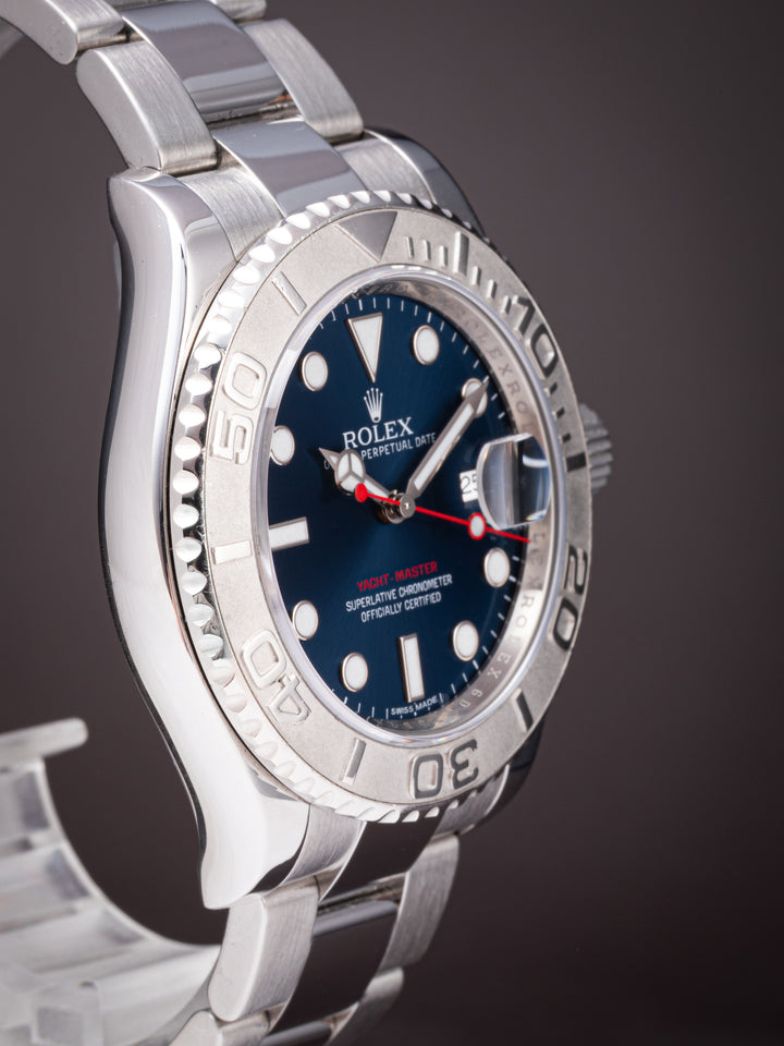 Rolex Stainless Steel and Platinum Yacht-Master (116622)