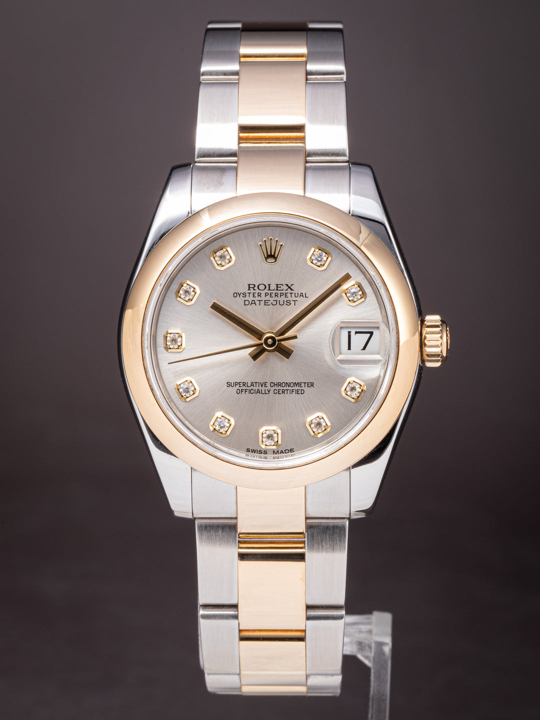 Rolex Stainless Steel and 18k Yellow Gold Women's Datejust (178243)