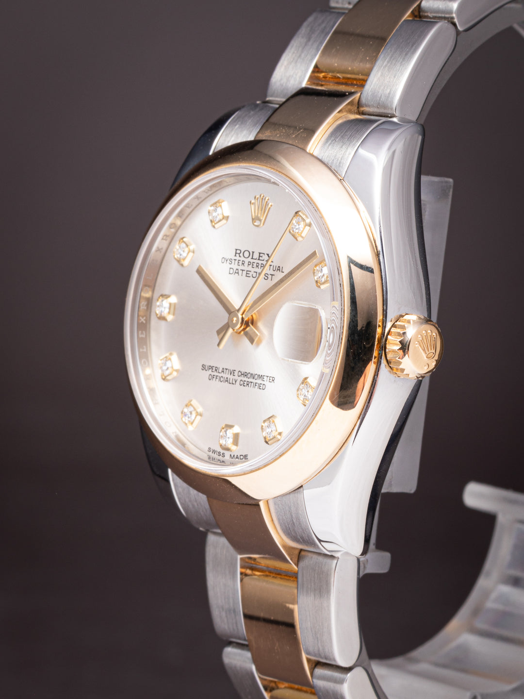 Rolex Stainless Steel and 18k Yellow Gold Women's Datejust (178243)
