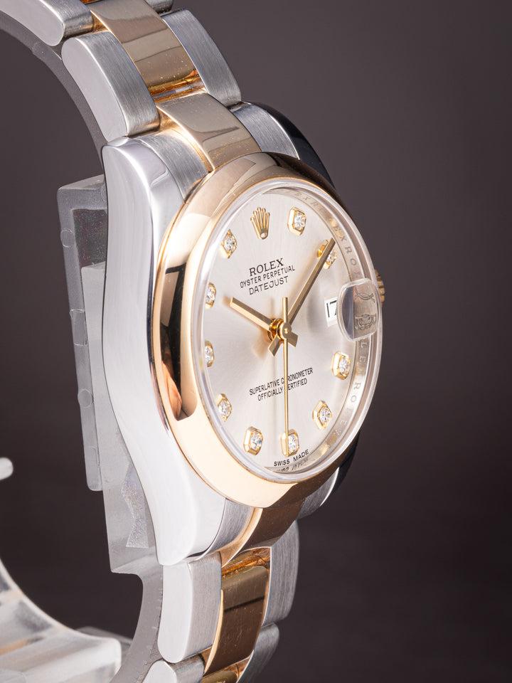 Rolex Stainless Steel and 18k Yellow Gold Women's Datejust (178243)