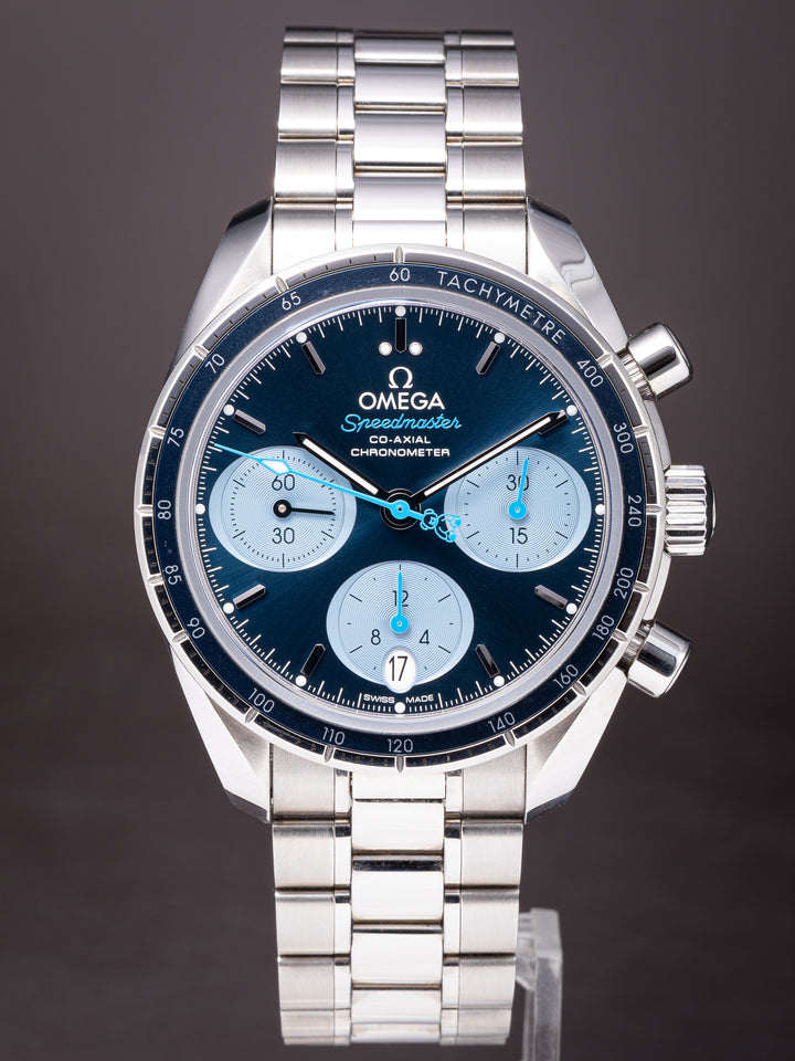 Omega Stainless Steel Speedmaster 38 "Orbis" Special Edition (324.30.38.50.03.002)