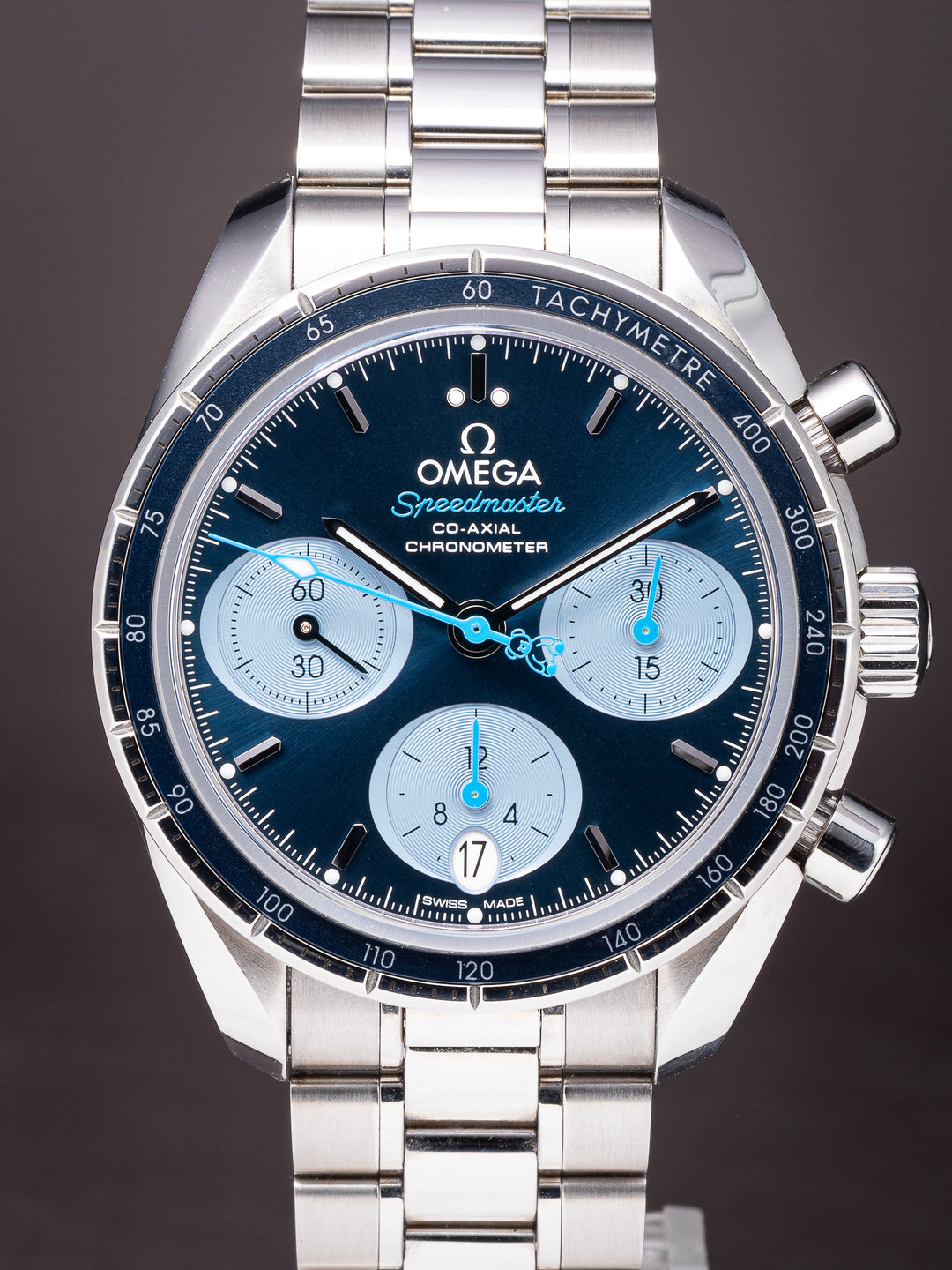Omega Stainless Steel Speedmaster 38 "Orbis" Special Edition (324.30.38.50.03.002)