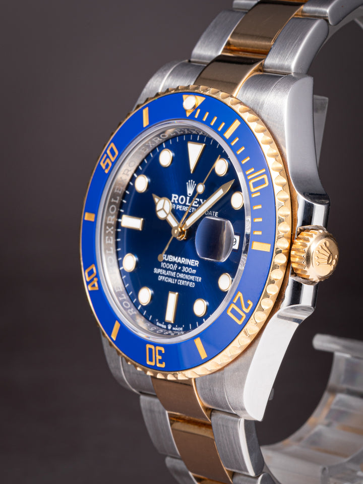 Rolex Stainless Steel and 18k Yellow Gold Submariner Date (126613LB)
