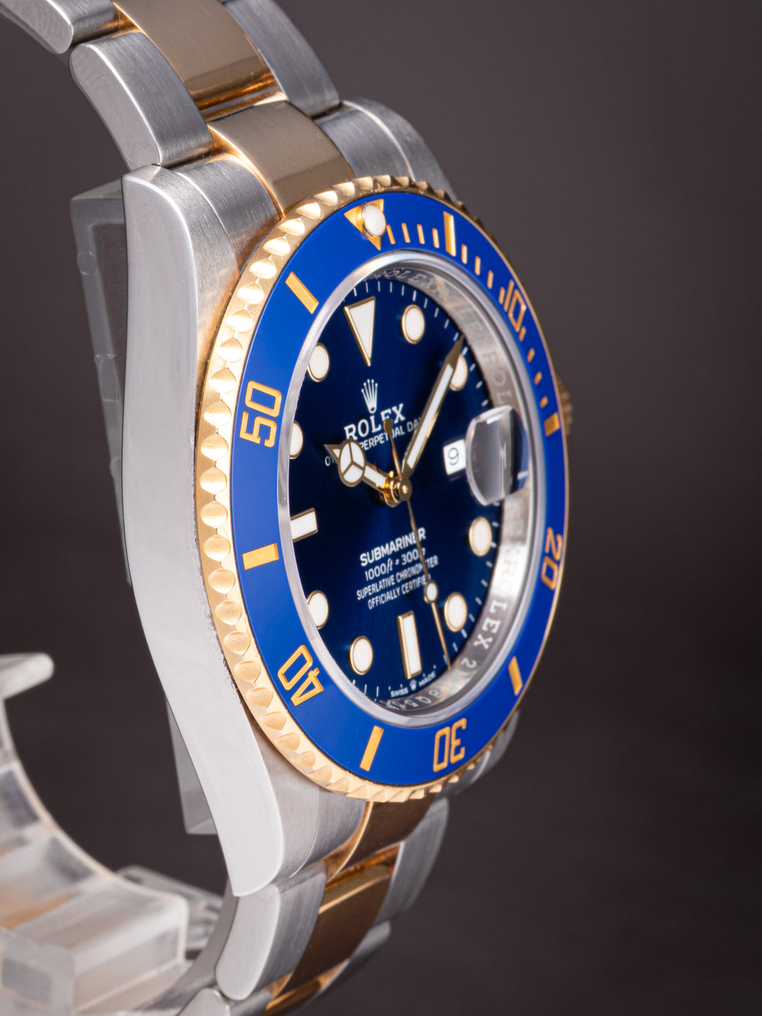Rolex Stainless Steel and 18k Yellow Gold Submariner Date (126613LB)