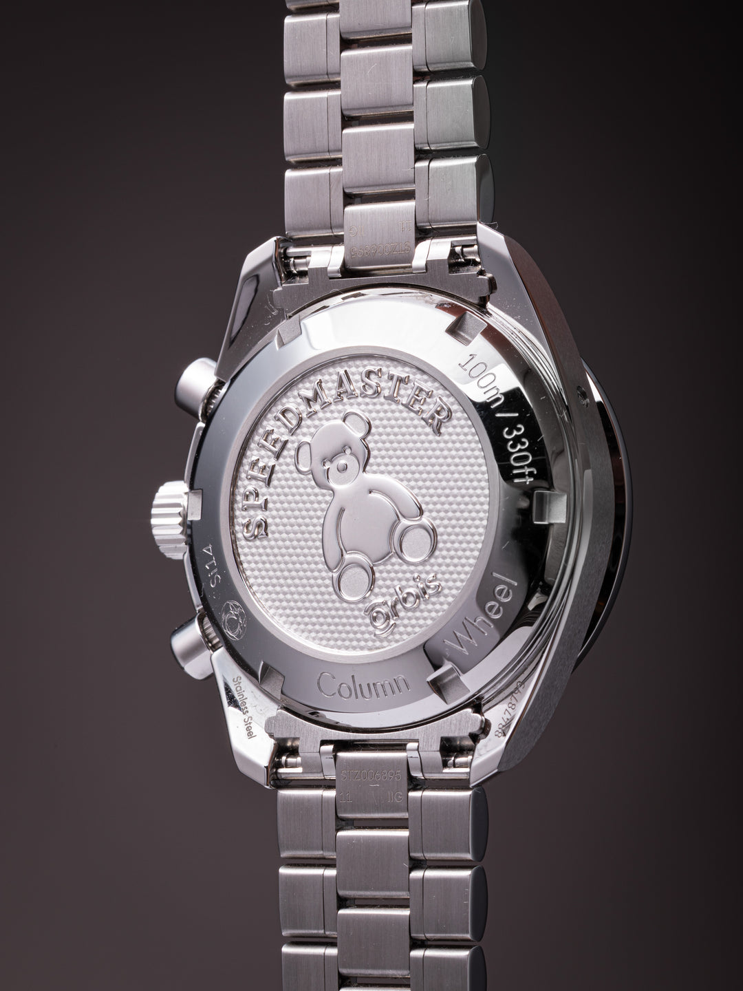 Omega Stainless Steel Speedmaster 38 "Orbis" Special Edition (324.30.38.50.03.002)