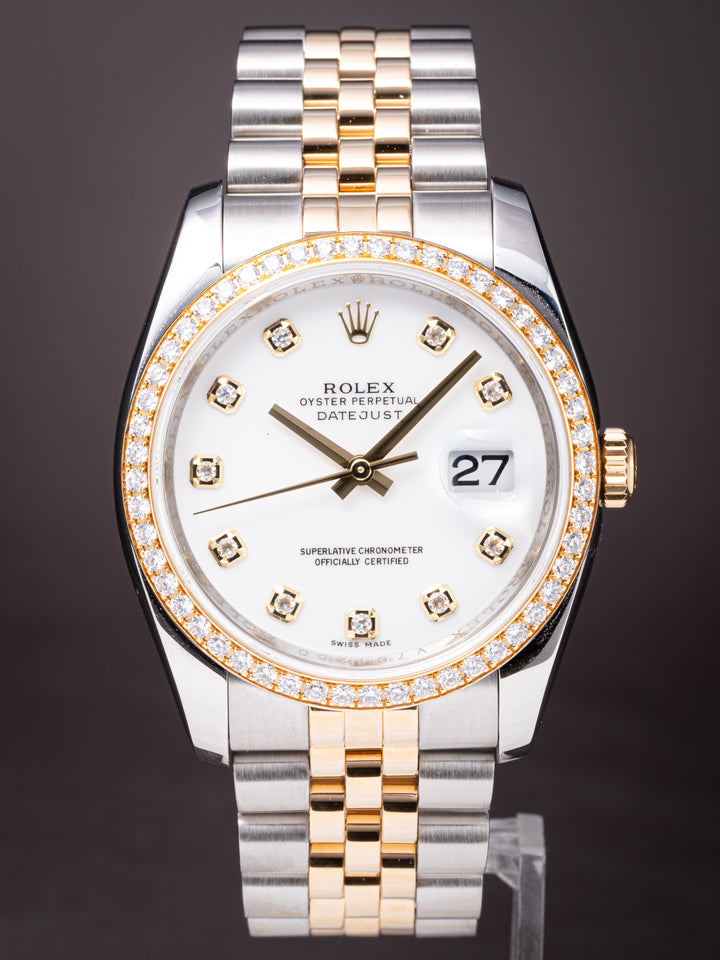 Rolex Stainless Steel and 18k Yellow Gold Datejust (116243)