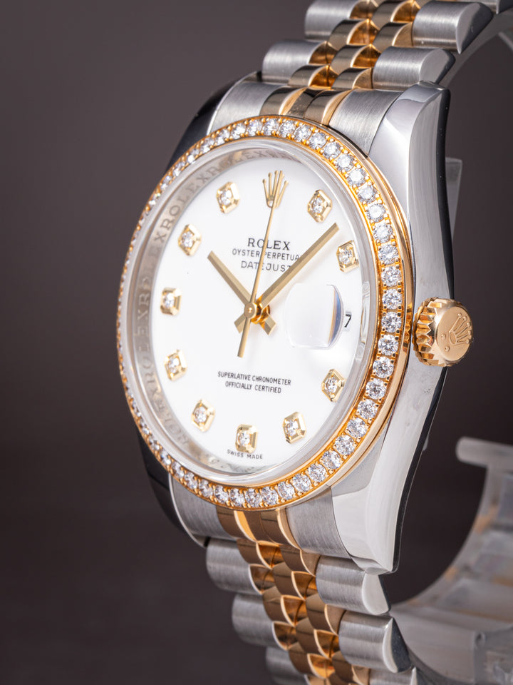 Rolex Stainless Steel and 18k Yellow Gold Datejust (116243)