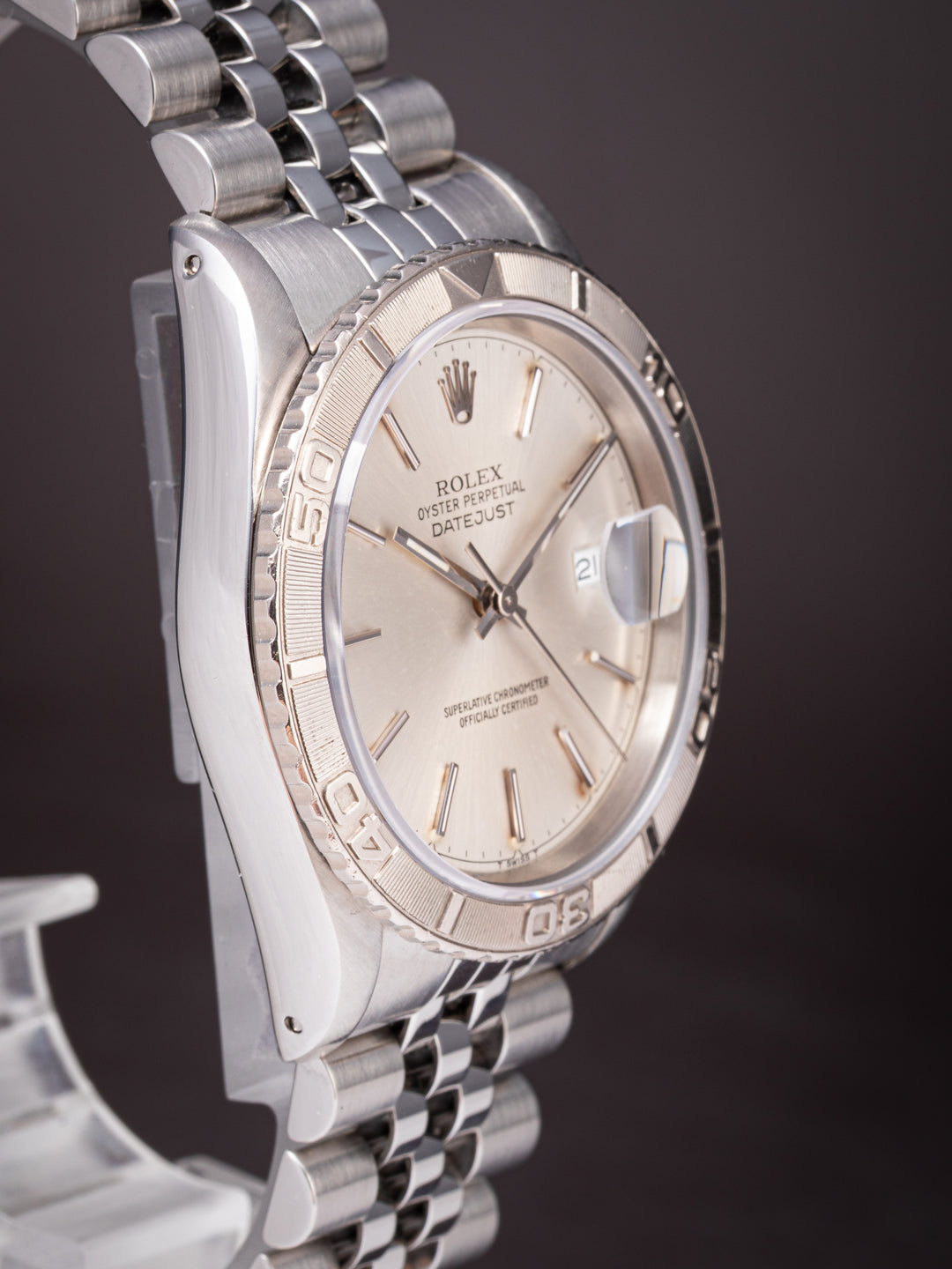 Rolex Stainless Steel Datejust Turn-O-Graph (16264)