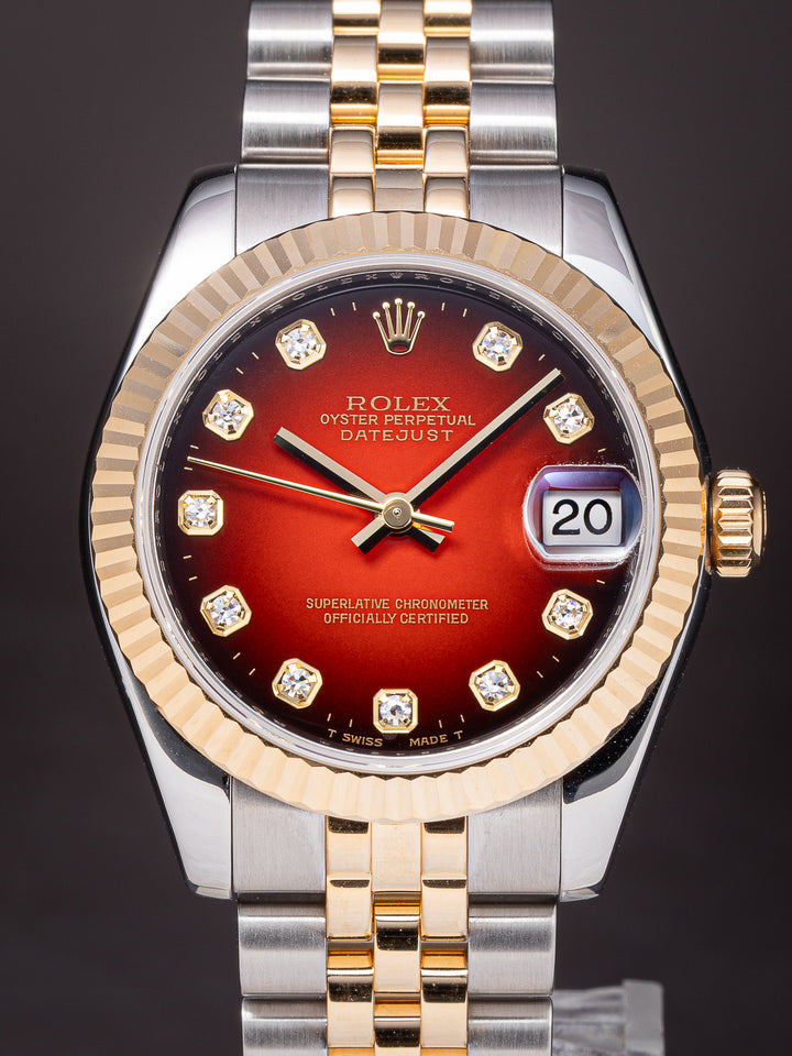 Rolex Stainless Steel and 18k Yellow Gold Women's Datejust (178273)