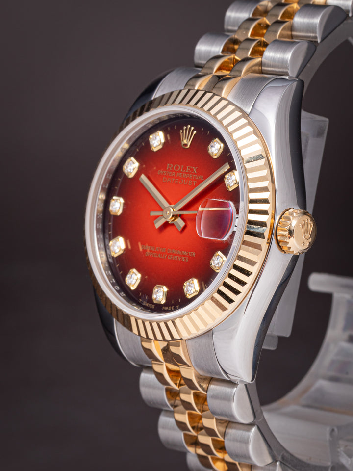 Rolex Stainless Steel and 18k Yellow Gold Women's Datejust (178273)