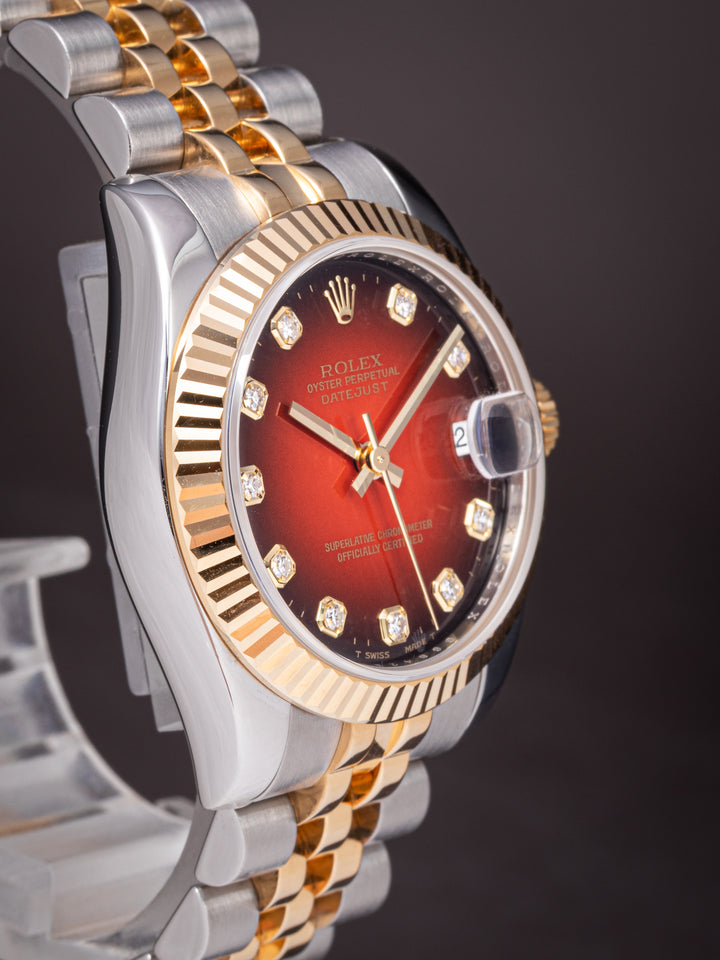 Rolex Stainless Steel and 18k Yellow Gold Women's Datejust (178273)