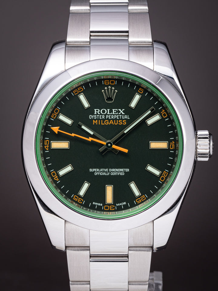 Rolex Stainless Steel Milgauss (116400GV)