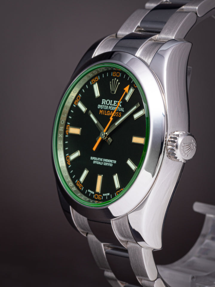 Rolex Stainless Steel Milgauss (116400GV)