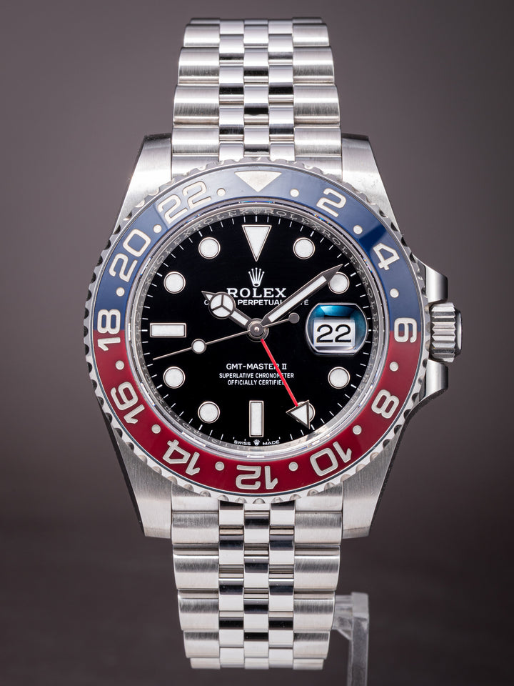 Rolex Stainless Steel GMT-Master II (126710BLRO)