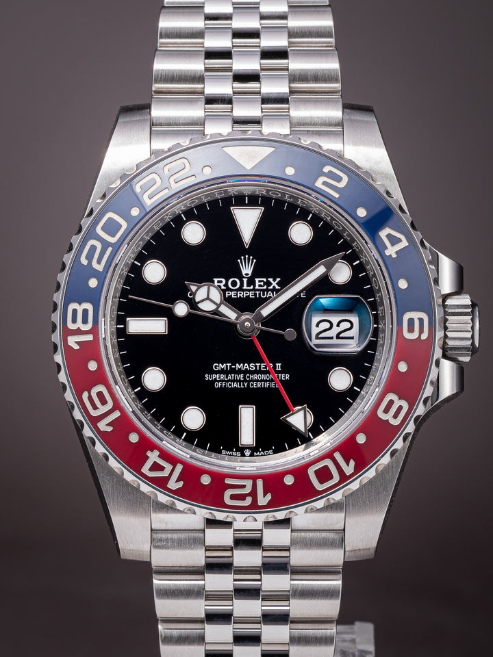 Rolex Stainless Steel GMT-Master II (126710BLRO)