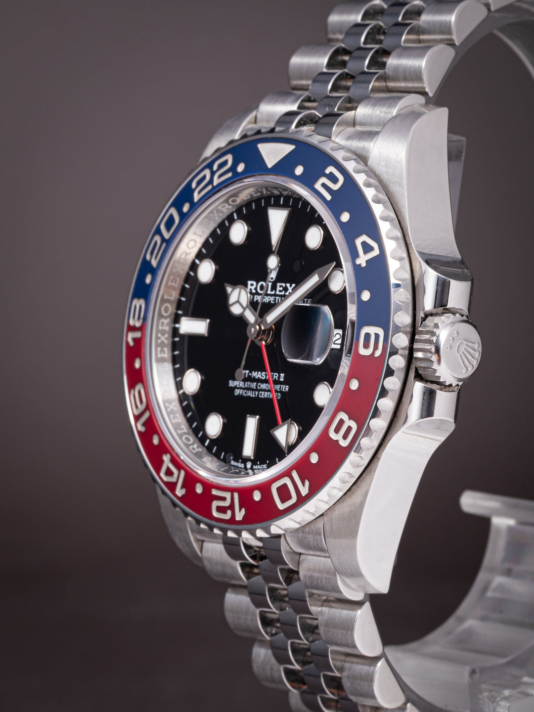 Rolex Stainless Steel GMT-Master II (126710BLRO)
