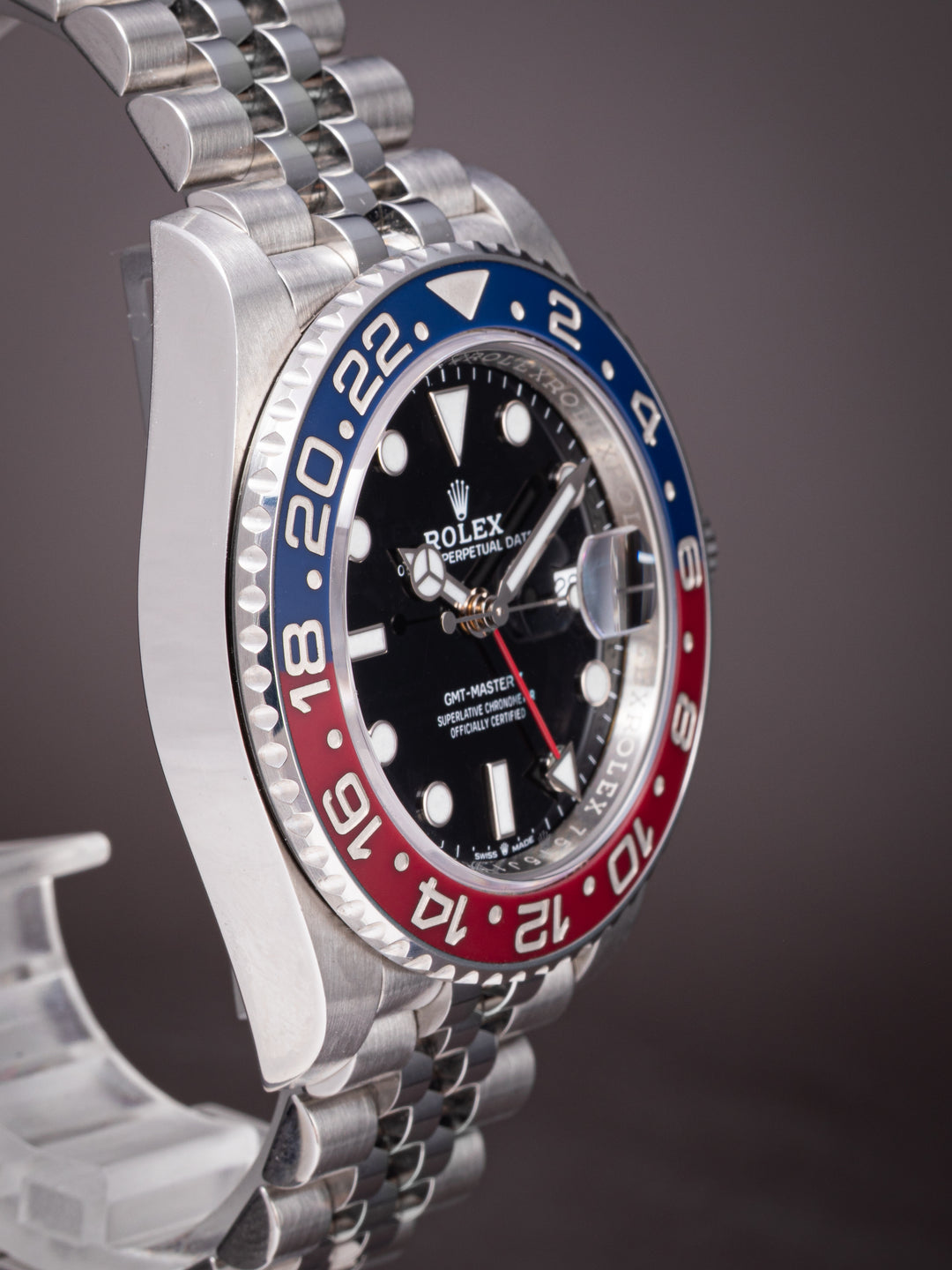 Rolex Stainless Steel GMT-Master II (126710BLRO)