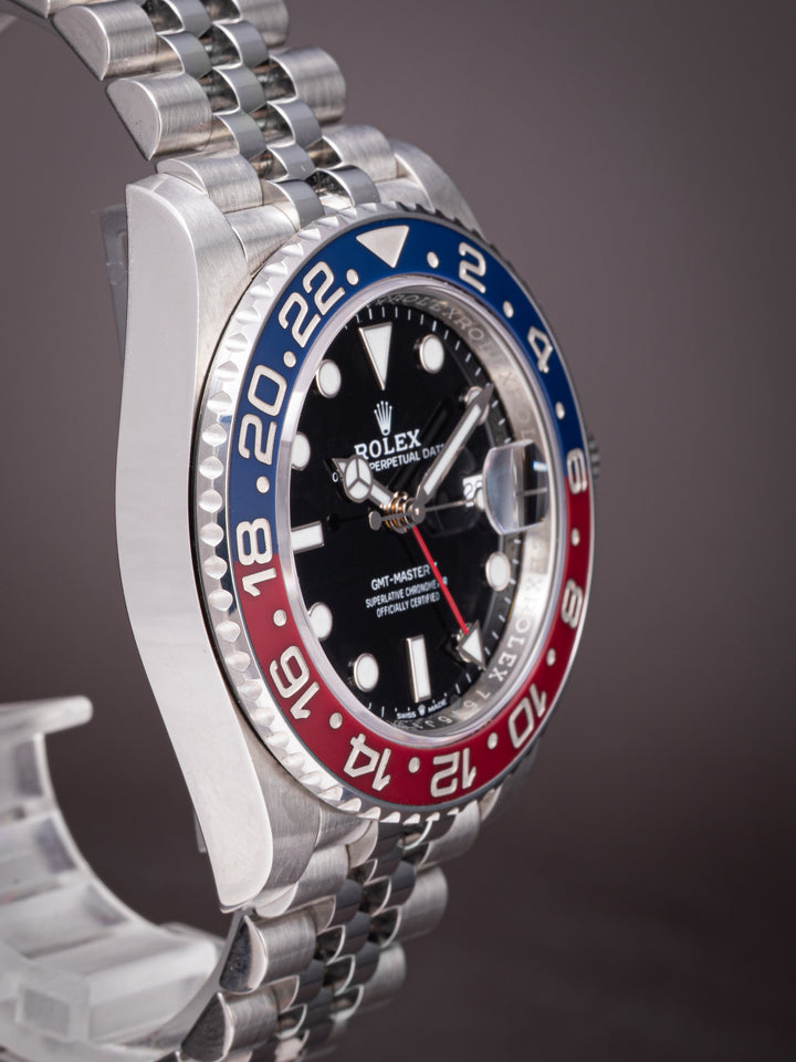Rolex Stainless Steel GMT-Master II (126710BLRO)