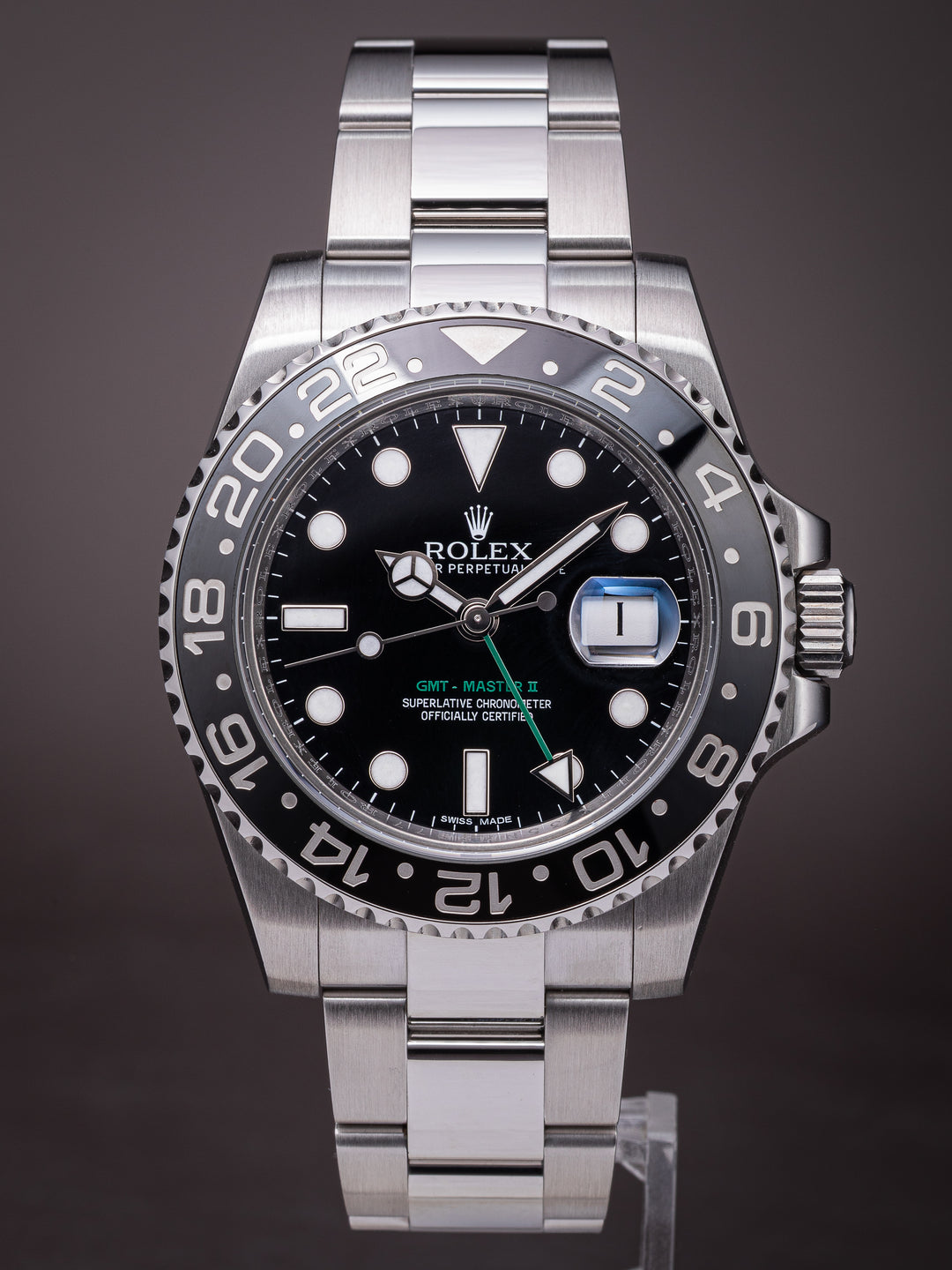Rolex Stainless Steel GMT-Master II (116710LN)