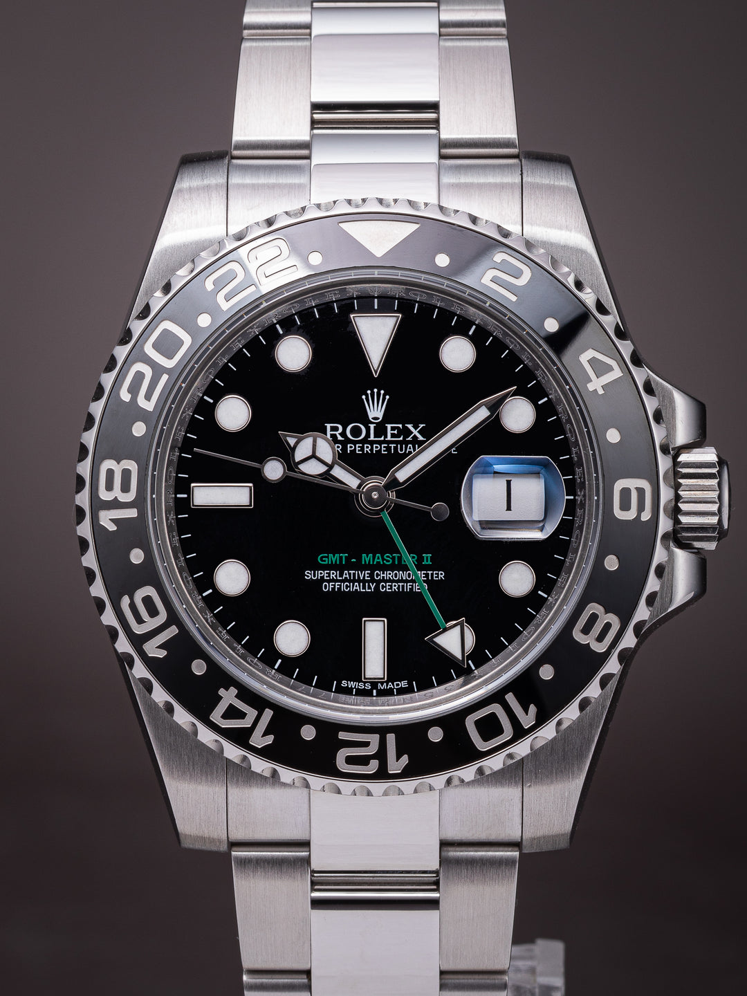 Rolex Stainless Steel GMT-Master II (116710LN)