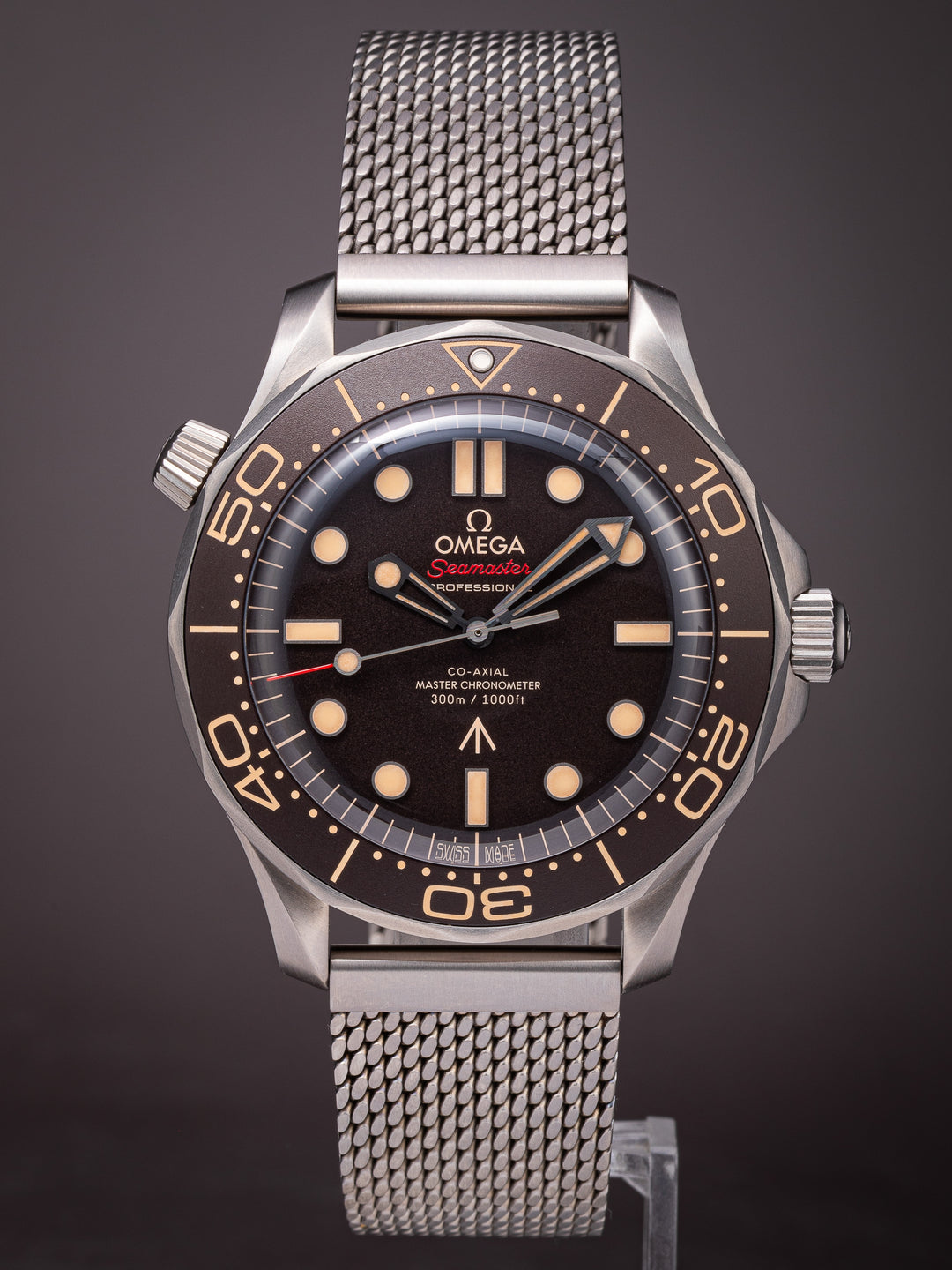 Omega Titanium Seamaster 300M "No Time to Die" 007 Edition (210.90.42.20.01.001)