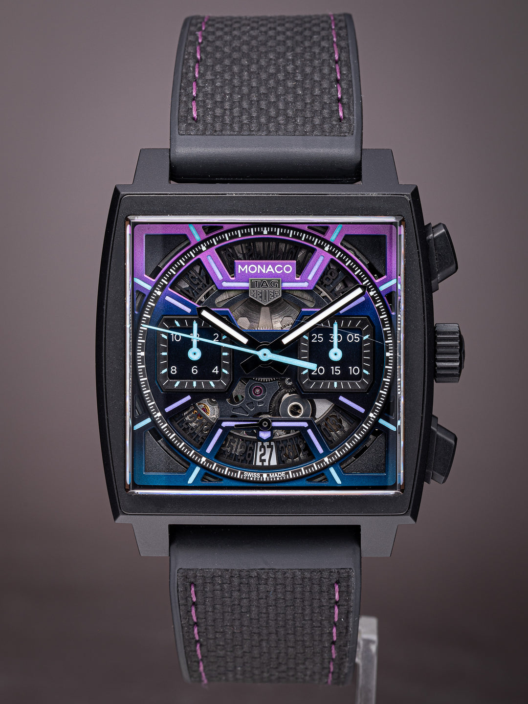 TAG Heuer Black DLC Titanium Monaco Chronograph Limited Edition (CBL218E)