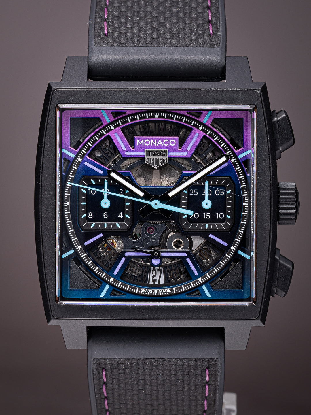 TAG Heuer Black DLC Titanium Monaco Chronograph Limited Edition (CBL218E)