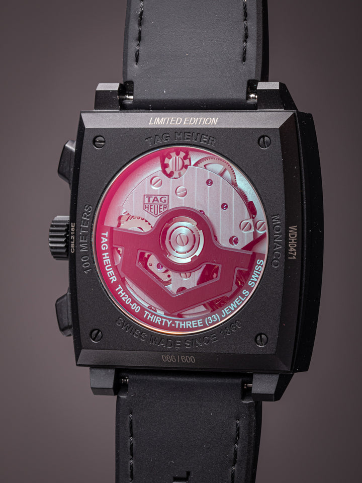 TAG Heuer Black DLC Titanium Monaco Chronograph Limited Edition (CBL218E)