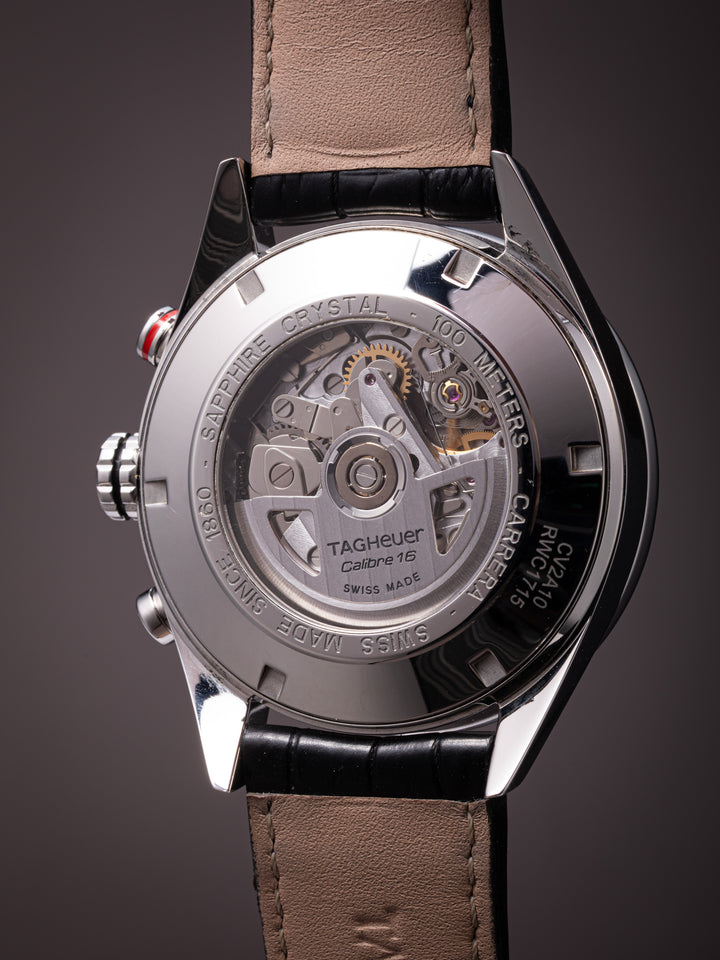 TAG Heuer Stainless Steel Carrera Day-Date Automatic Chronograph (CV2A10)