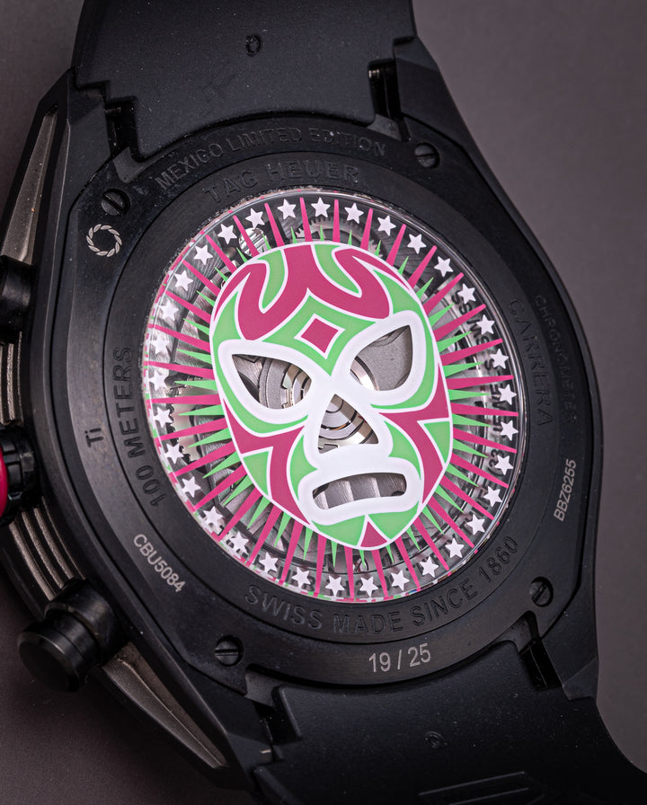 TAG Heuer Titanium Carrera Extreme Sport Tourbillon Mexico Edition "Lucha Libre" 1 of 25 (CBU5084)