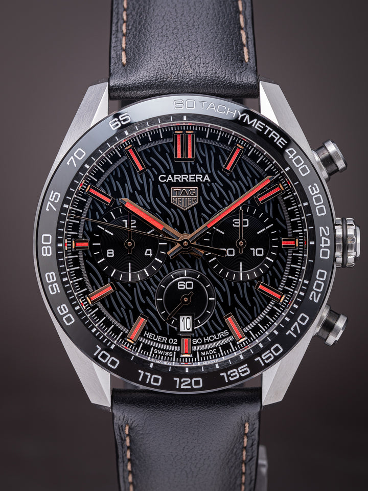 TAG Heuer Stainless Steel Carrera Chronograph "Year of the Rabbit" (CBN2A1L)
