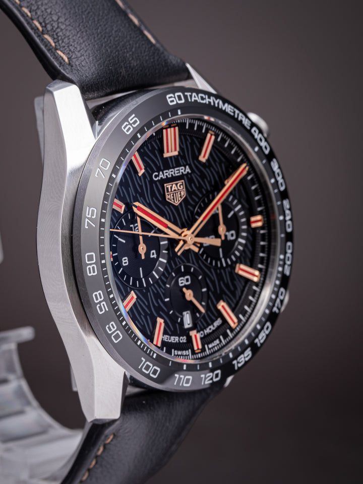 TAG Heuer Stainless Steel Carrera Chronograph "Year of the Rabbit" (CBN2A1L)