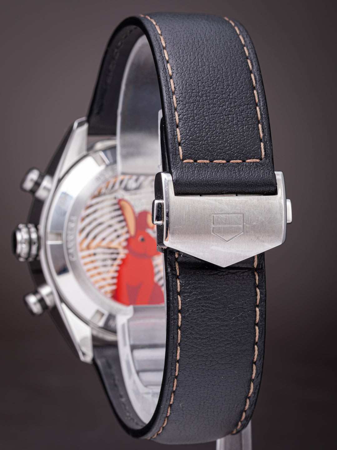 TAG Heuer Stainless Steel Carrera Chronograph "Year of the Rabbit" (CBN2A1L)