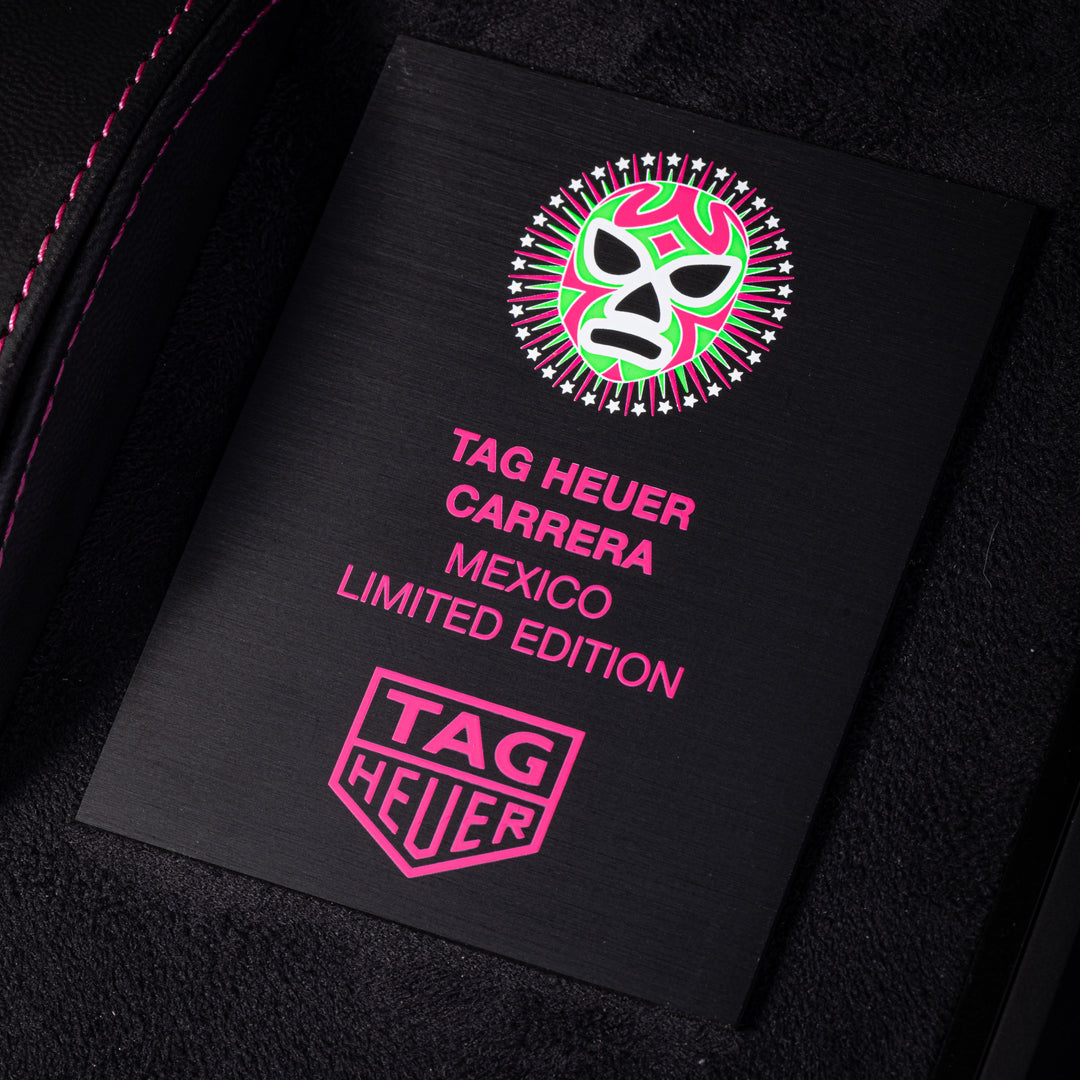 TAG Heuer Titanium Carrera Extreme Sport Tourbillon Mexico Edition "Lucha Libre" 1 of 25 (CBU5084)