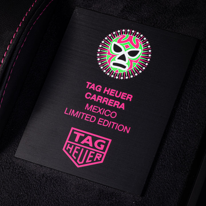 TAG Heuer Titanium Carrera Extreme Sport Tourbillon Mexico Edition "Lucha Libre" 1 of 25 (CBU5084)