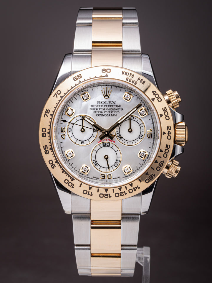 Rolex Stainless Steel and 18k Yellow Gold Cosmograph Daytona (116503)