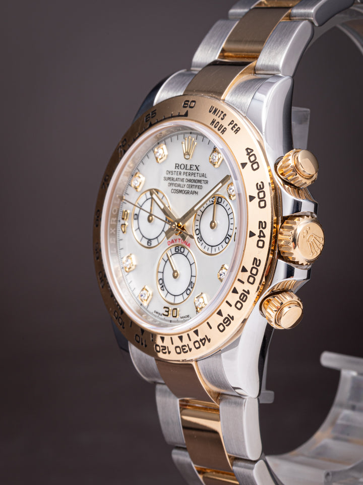 Rolex Stainless Steel and 18k Yellow Gold Cosmograph Daytona (116503)